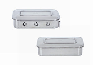 不锈钢消毒盘8″有孔、无孔A055、A067