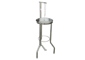 不锈钢脚踏开启贮槽架C031