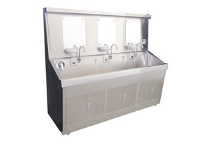 Stainless steel electric automatic hand-washing pool