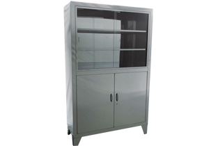 不锈钢双门器械柜普通式Ⅱ型F012 