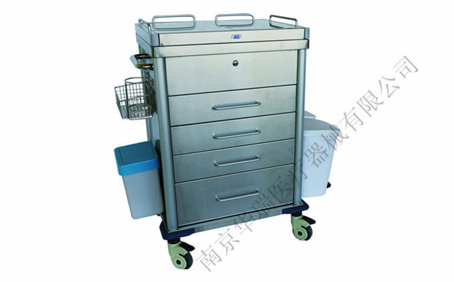 新款精品不锈钢护理车Ⅰ型XBH001